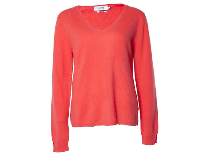 Autre Marque NÃO É TÍMIDO, suéter de caxemira rosa coral Casimira  ref.1047559