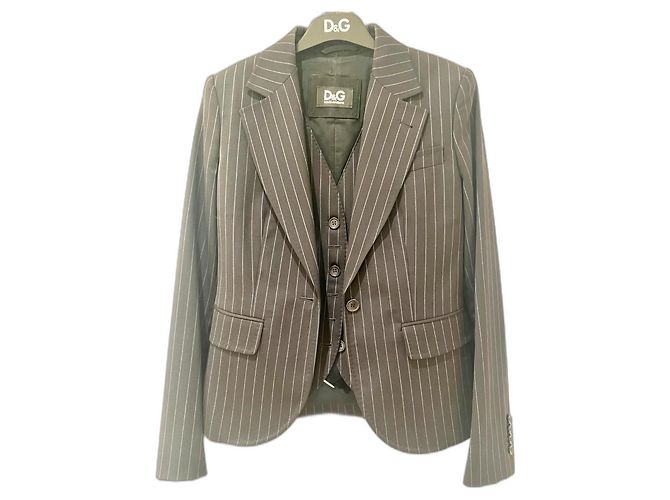 Dolce & Gabbana Dolce Gabbana line DG Costume (jacket + vest) Navy blue