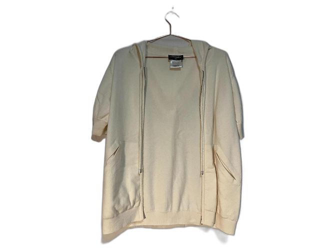 Cardigan beige CHANEL