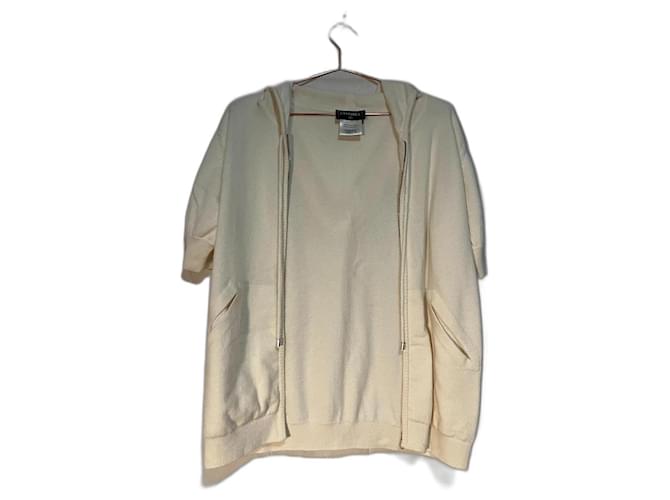 CHANEL Beige Cardigan Cotton  ref.1048634