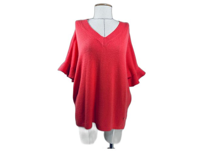 Autre Marque Mosh Mosh Kaschmirpullover Koralle 