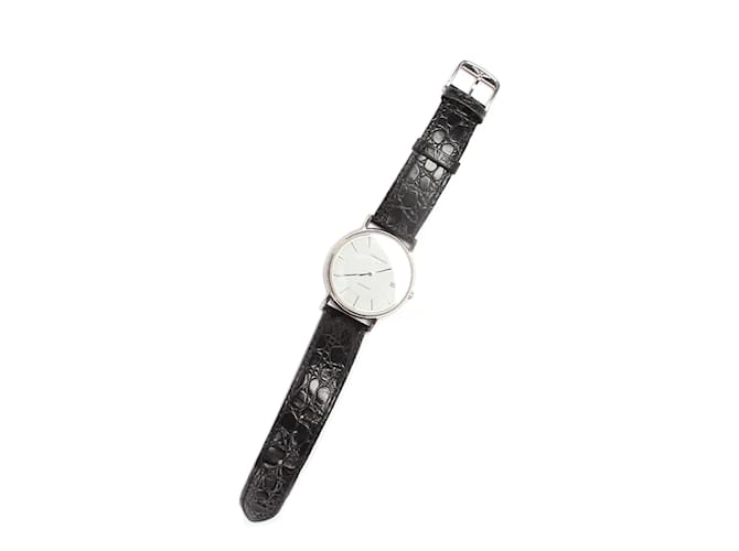 Longines Automatic Pr√©sence Wrist Watch Black Steel Metal  ref.1048753