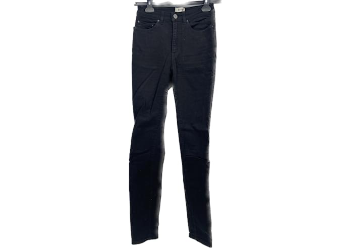 ACNE STUDIOS T-shirt en jean.US 26 Jeans Noir  ref.1048813