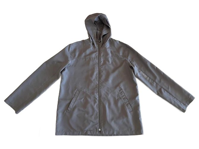 Autre Marque Khaki Windjacke mit Kapuze