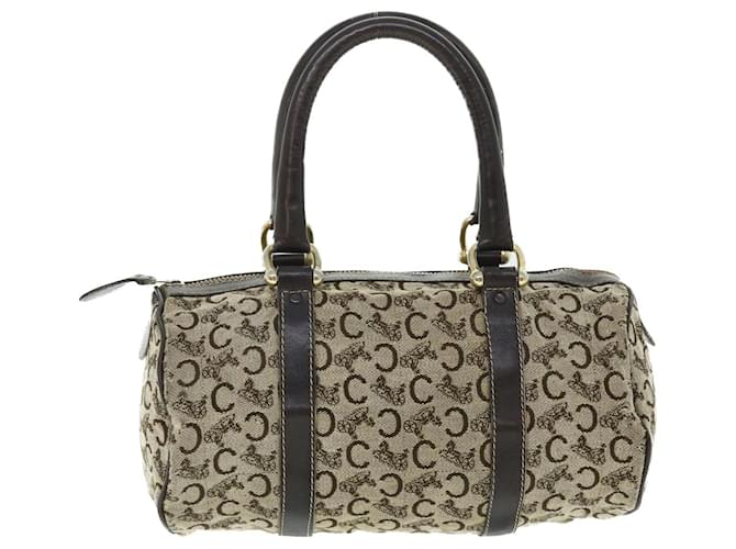 Céline Boston Toile Beige  ref.1048980