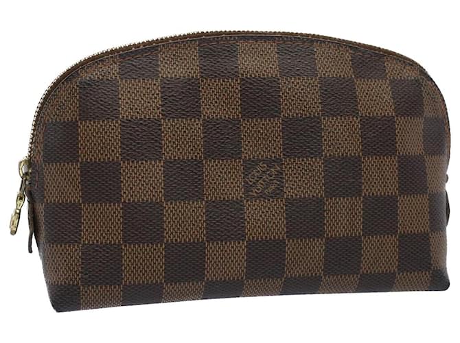 Louis Vuitton cosmetic pouch Brown Cloth  ref.1049002