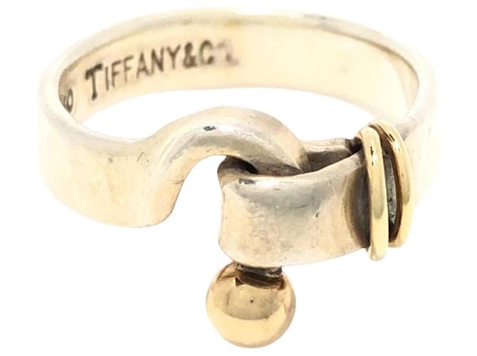 Tiffany & Co Flat wire Silvery Silver  ref.1049525