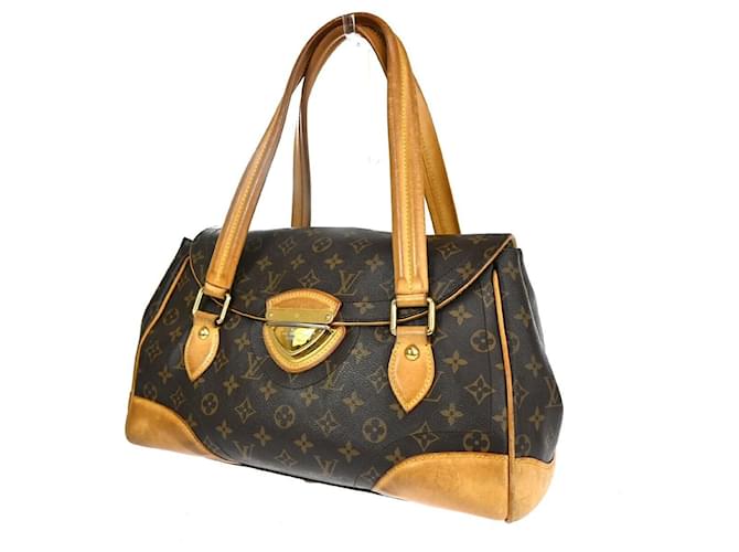 Louis Vuitton Beverly Brown Cloth  ref.1049699