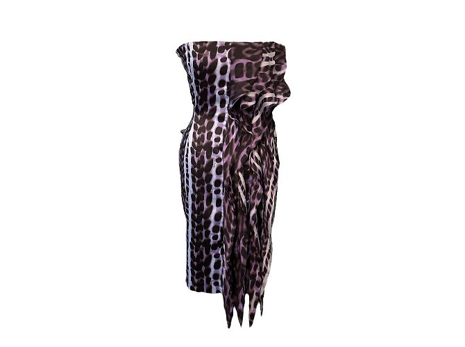 ROBERTO CAVALLI Vestidos S Púrpura