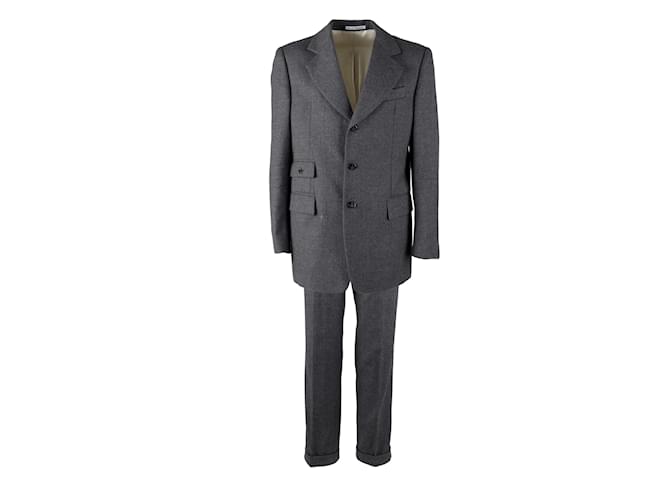 Vivienne Westwood Costume en laine gris  ref.1049980