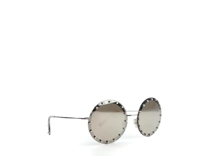 Óculos de sol VALENTINO GARAVANI T.  metal Preto  ref.1049987