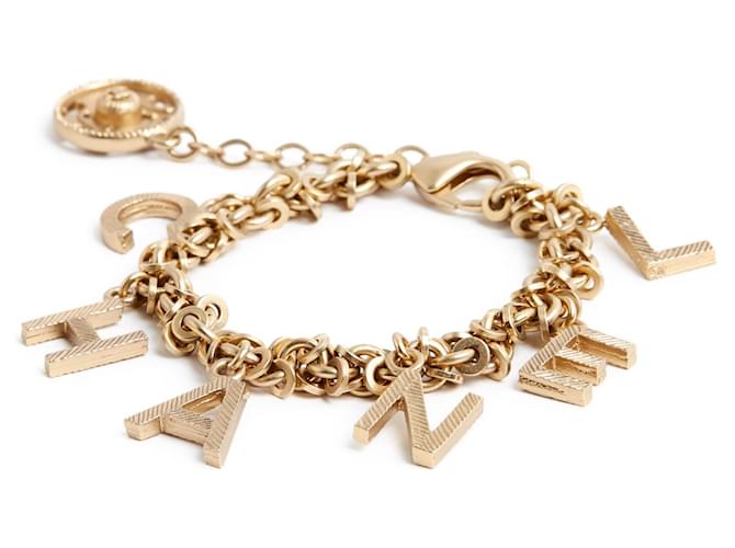 Chanel Bracelets Golden Metal  ref.1050060