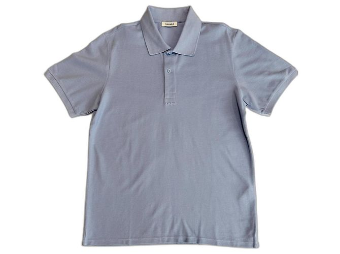 Polo Sandro de algodón azul