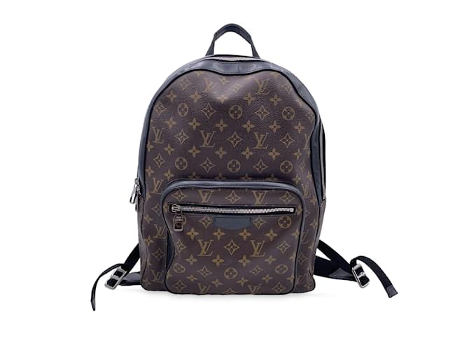 Backpacks Louis Vuitton Monogram Macassar Canvas Josh Backpack Bag