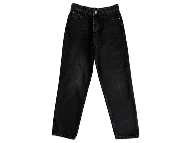 Vaqueros Claudie Pierlot Negros de Algodón Talla 36