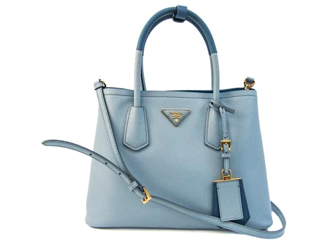 Prada Galleria Blue Leather  ref.1050412