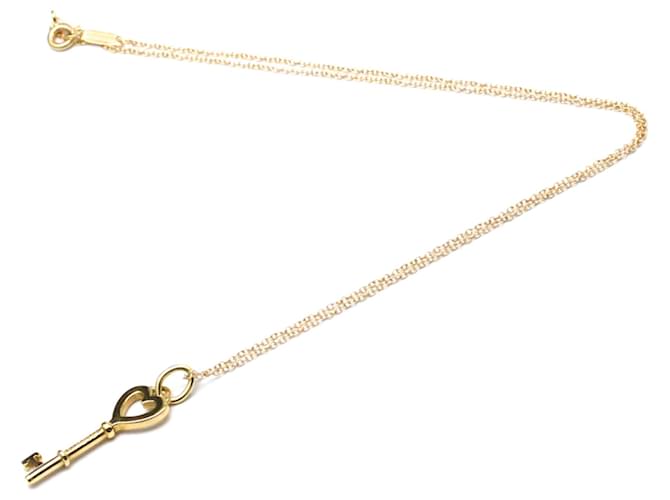 Tiffany & Co Coeur clé Dourado Ouro rosa  ref.1050576