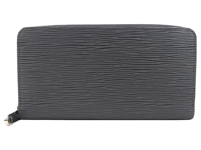 Louis Vuitton Zippy Wallet Cuir Noir  ref.1050761