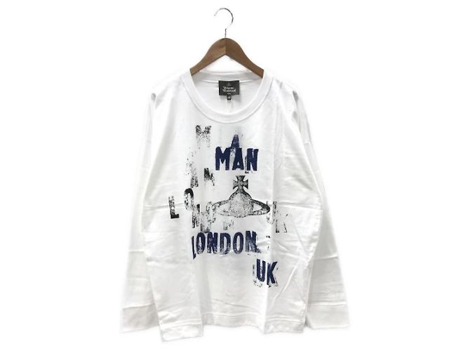 ***Vivienne Westwood stampato tagliato e cucito Bianco