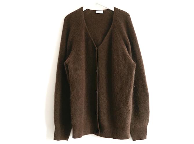By Malene Birger Malene Birger Cinnum mohair mix oversized cardigan Brown Wool Polyamide  ref.1050820