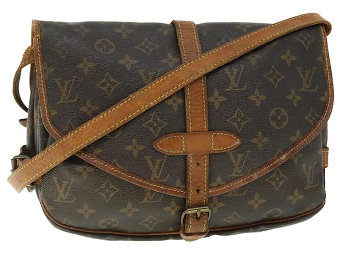 Louis Vuitton Monogram Saumur 30 Shoulder Bag M42256 LV Auth hk818 Cloth  ref.1050880