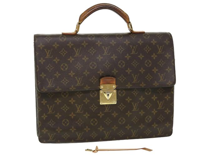 LOUIS VUITTON Monogram Laguito Business Bag M53026 LV Auth rd5761