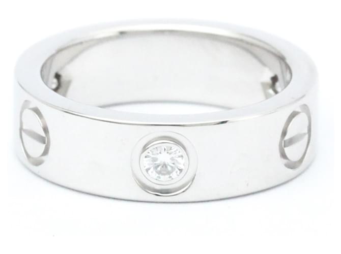 Cartier Love Silvery White gold  ref.1051021