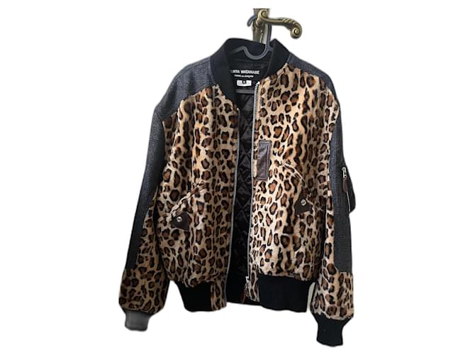 Junya Watanabe Jackets Leopard print Faux fur  ref.1051026