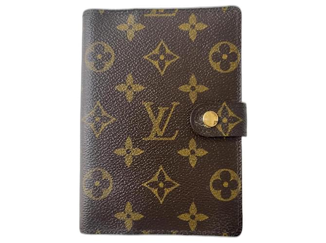 Louis Vuitton Purses, wallets, cases Brown Cloth  ref.1051088