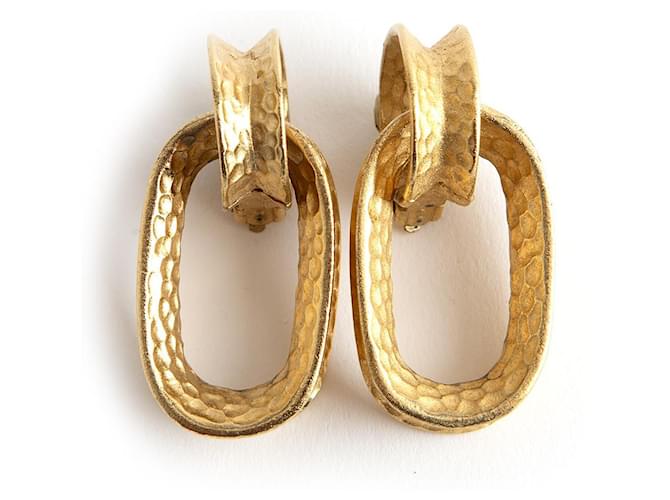 Givenchy Earrings Golden Metal  ref.1051102