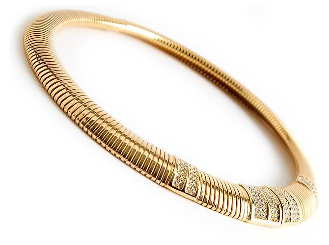 Girocollo Christian Dior D'oro