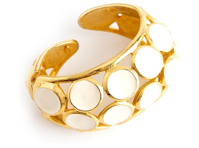 Pulseira de estrela em metal dourado Kenneth Jay Lane