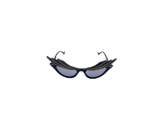 Gafas de sol GUCCI T.  el plastico Negro Plástico  ref.1051362