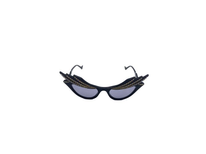 Occhiali da sole Gucci T. Plastica Nero