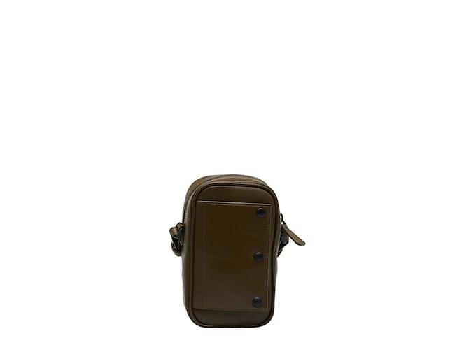 Bottega Veneta Leather Crossbody Bag Bronze  ref.1051390