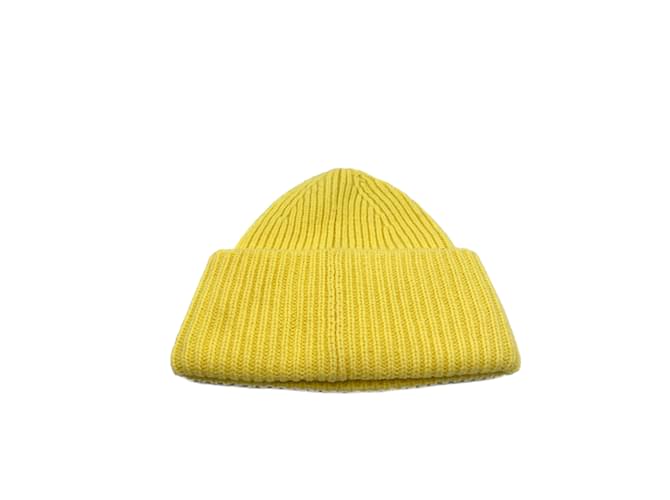 ACNE STUDIOS  Hats T.International S Cotton Yellow  ref.1051419