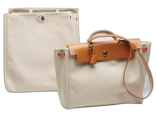 Hermès Herbag Modulable Marron Beige