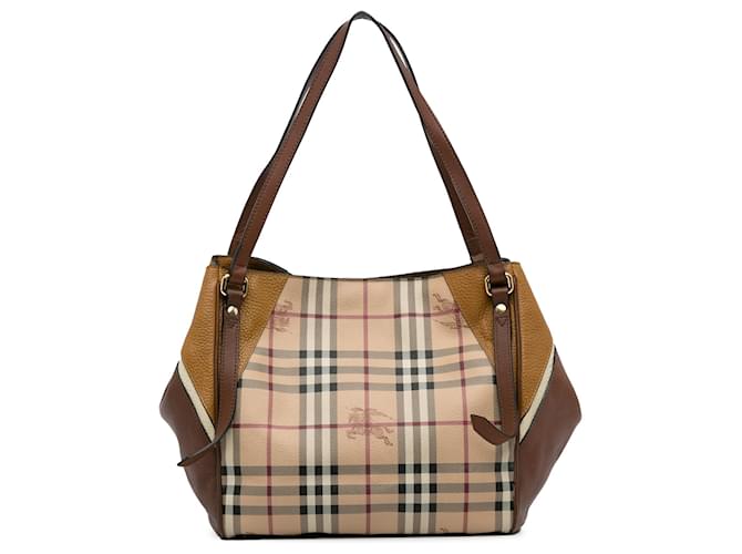 Burberry canterbury haymarket tote sale