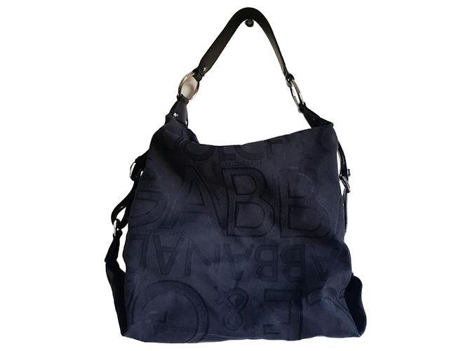 Dolce & Gabbana Handtasche Schwarz Synthetik