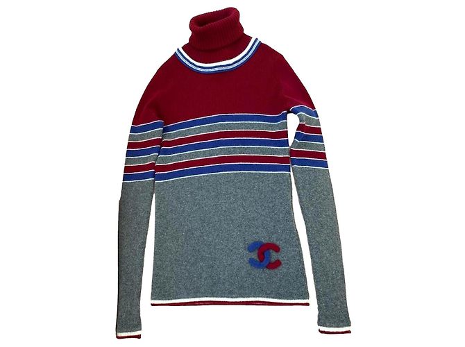 Chanel Rollkragenpullover aus Wolle 