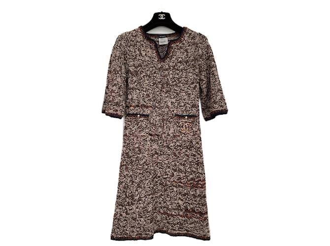 Chanel Dresses Wool  ref.1051693