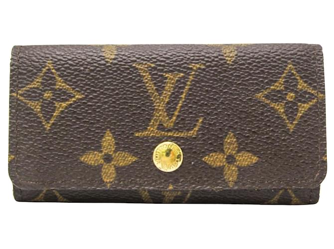 Louis Vuitton Multiclés 4 Brown Cloth  ref.1052139