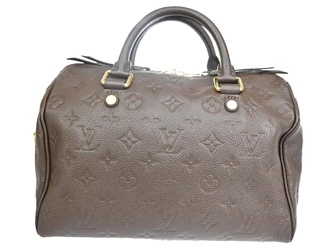 Louis Vuitton Speedy bandoulière 25 Brown Leather  ref.1052226