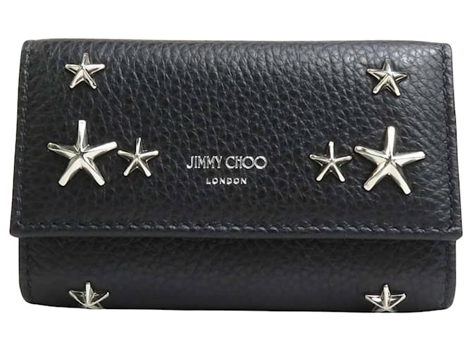 Jimmy Choo Star Black Leather  ref.1052240
