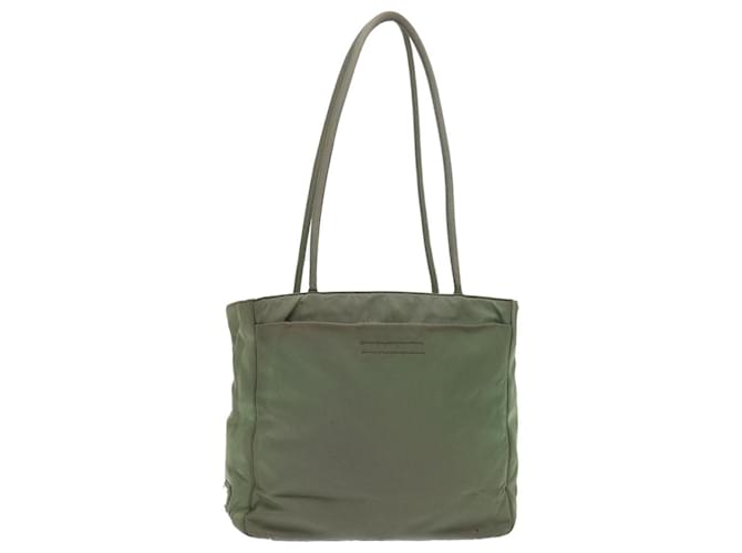 PRADA Shoulder Bag Nylon Khaki Auth cl711  ref.1052323
