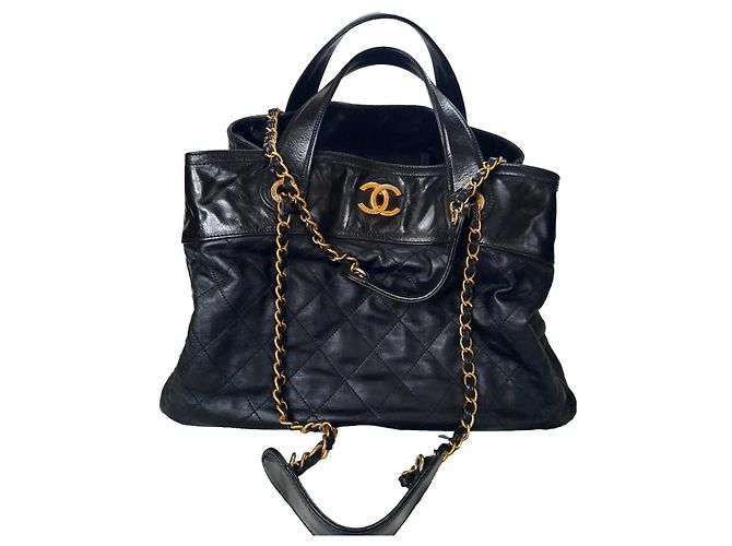 Borsa a tracolla Chanel Nero