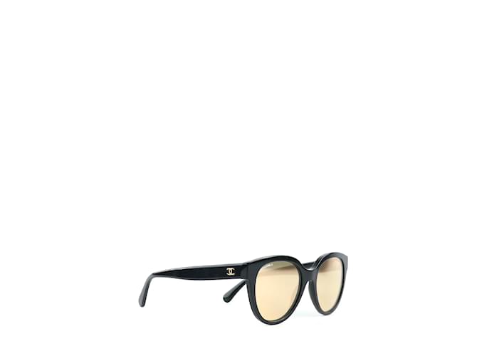 CHANEL  Sunglasses T.  metal Black  ref.1052472
