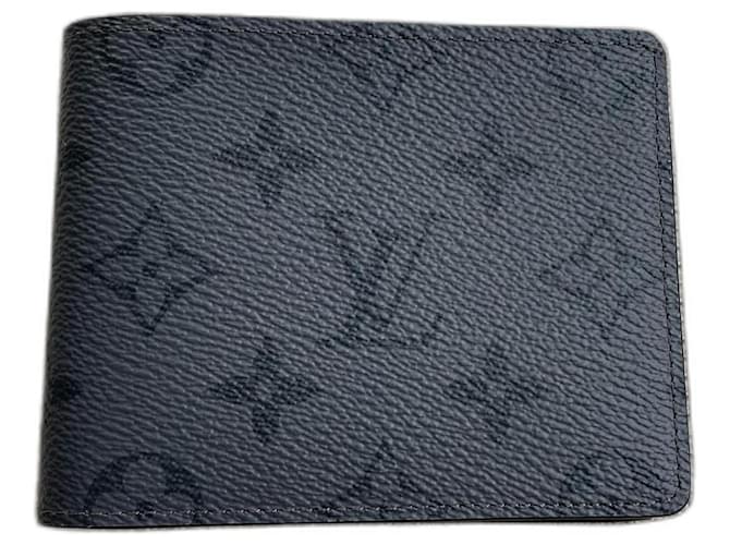 Louis Vuitton Slender Monogram Eclipse Wallet Grey