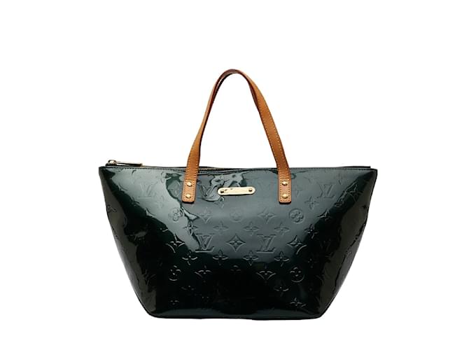 Louis Vuitton Monogram Vernis Bellevue PM M93671 Green Leather  ref.1052604