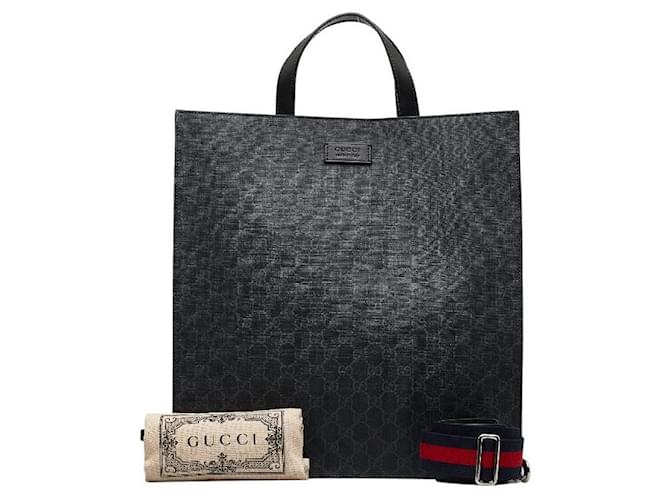 Gucci Men's GG Supreme Tote Bag